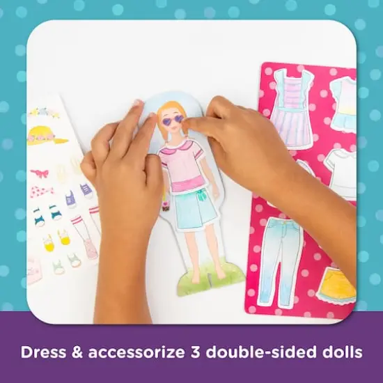 Educational Insights&reg; Papercraft Sweet Boutique Paper Dolls Kit {8}