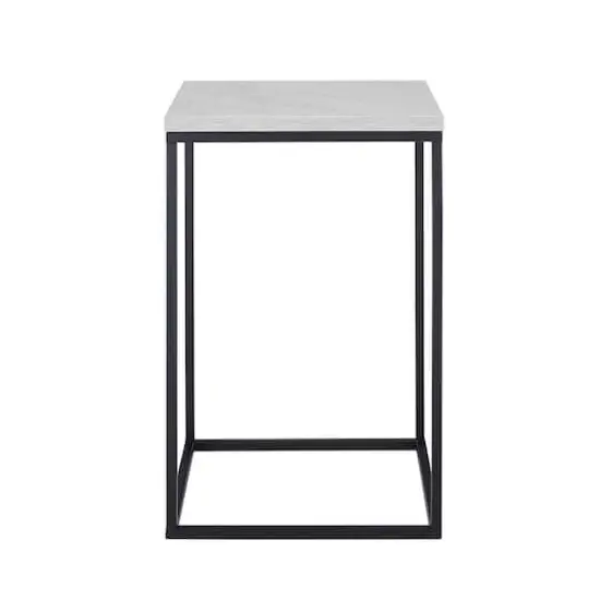 Walker Edison Modern Square Side Table Assorted {4}