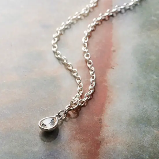 Clear Austrian Crystal Pear Cut Charm by Bead Landing&trade; {3}