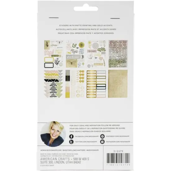 Heidi Swapp&reg; Storyline Chapters Journaler Sticker Book {3}