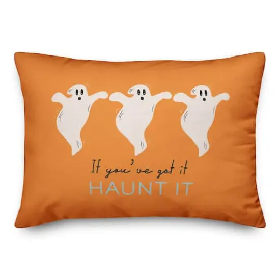 Got It Haunt It Throw Pillow {1}