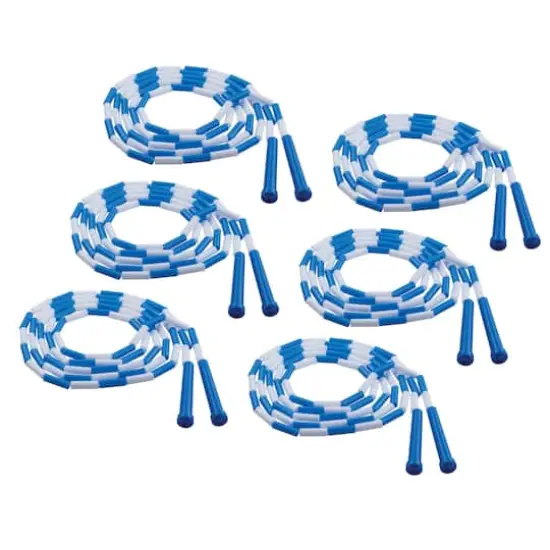 Champion Sports Plastic Segmented Jump Rope 9', Pack of 6 {1}