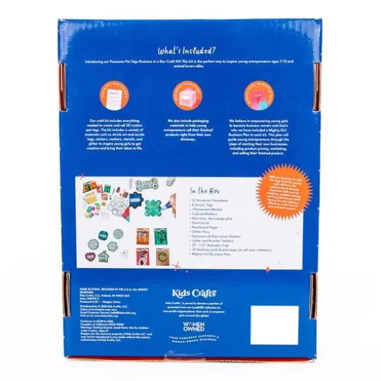 Kids Crafts Make & Sell Pawsome Pet Tags Craft Business {8}