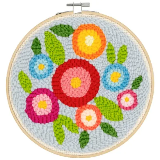 Flowers Punch Needle Kit by Loops & Threads&reg; {1}