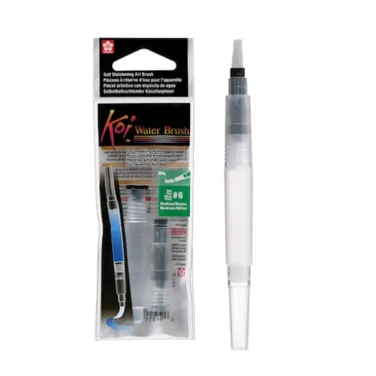 Sakura&reg; Koi&trade; Waterbrush Flat Medium 4mL {1}