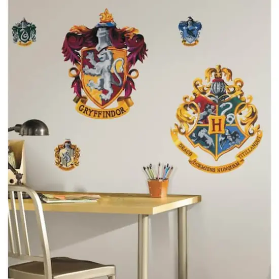 RoomMates Harry Potter Crest Peel & Stick Giant Wall Decals {1}