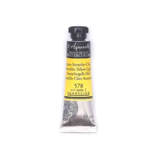 Sennelier French Artists' Watercolor, 10mL 578 Sennelier Yellow Light S1 {1}