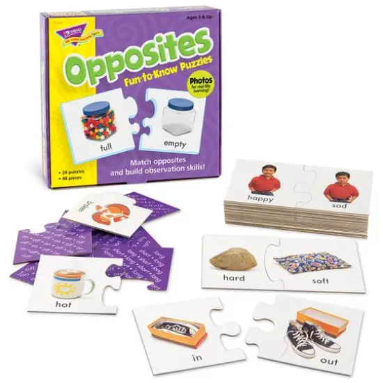 Trend Enterprises&reg; Opposites Fun-to-Know Puzzles {3}
