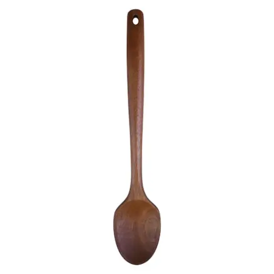 13" Acacia Wood Solid Spoon by Makery&trade; {1}