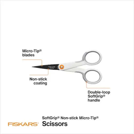 Fiskars&reg; 5" Non-Stick Scissors {3}