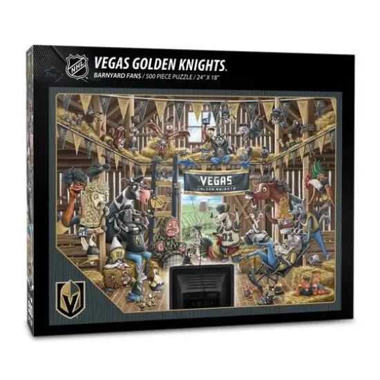 NHL Barnyard Fans 500 Piece Puzzle Boston Bruins {2}