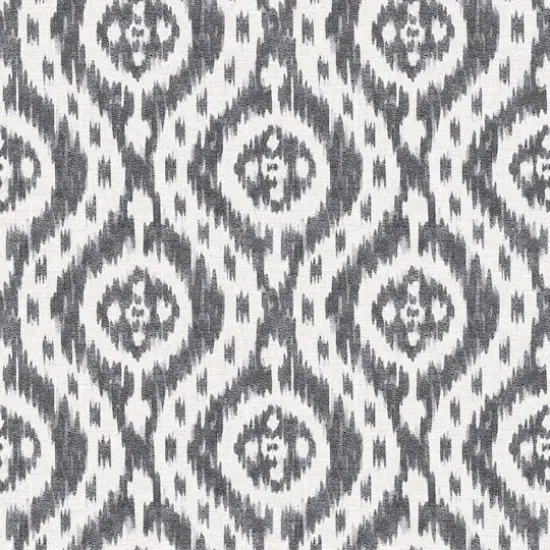 Surface Style Ikat Tracery Peel & Stick Wallpaper Ebony {1}