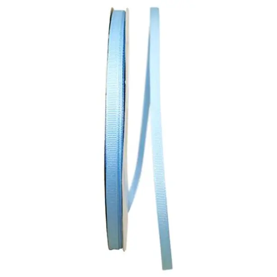 JAM Paper 1/4" Grosgrain Texture Ribbon Blue {1}