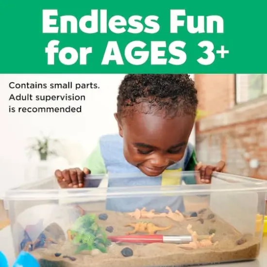 Creativity for Kids&reg; Dinosaur Dig Sensory Bin {6}