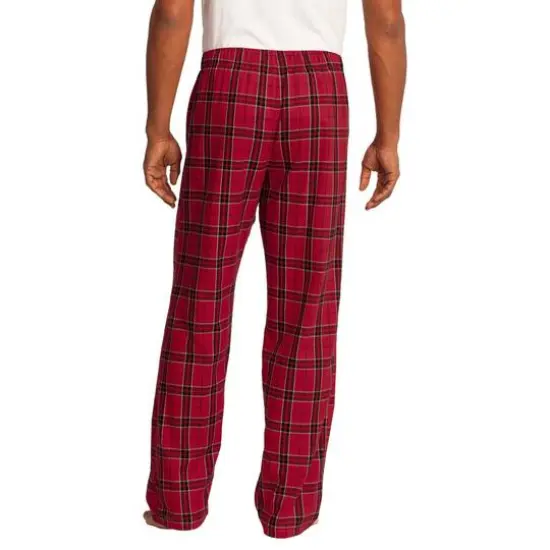 District&reg; Men's Flannel Plaid Pant New Red {6}