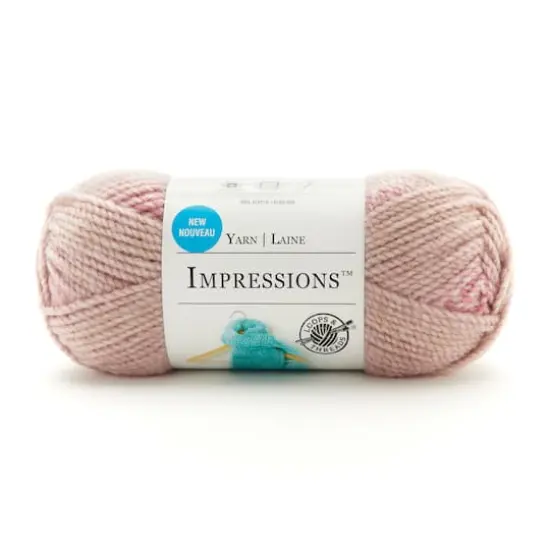 Impressions&trade; Yarn by Loops & Threads&reg; Dusty Pink {1}