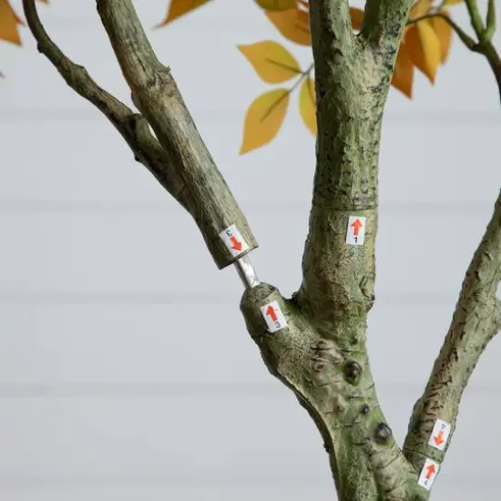 7ft. Autumn Sumac Artificial Fall Tree {6}