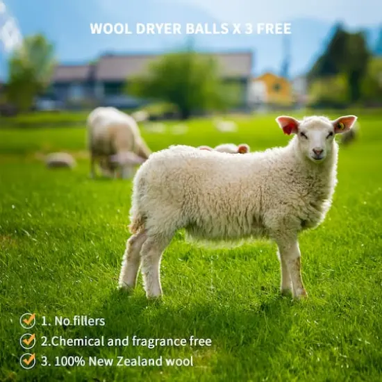 Welaxy Felt 3 Wool Dryer Balls with Gray Storage Tray {7}