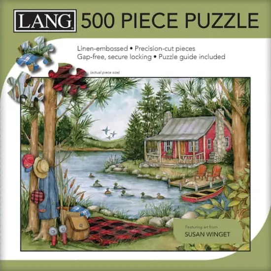 Lang Picnic by the Lake 500 Piece Jigsaw Puzzle {6}