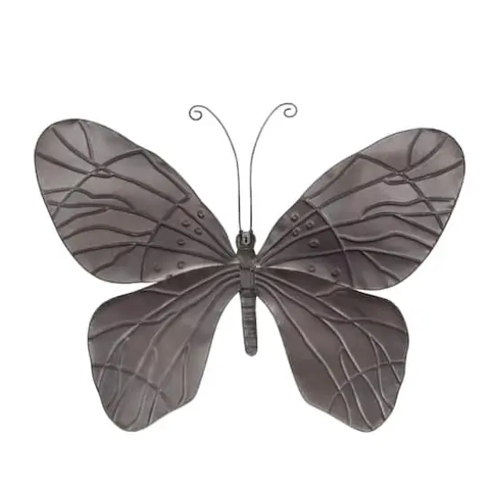 Red Metal Eclectic Wall Decor, 36" x 27" {7}