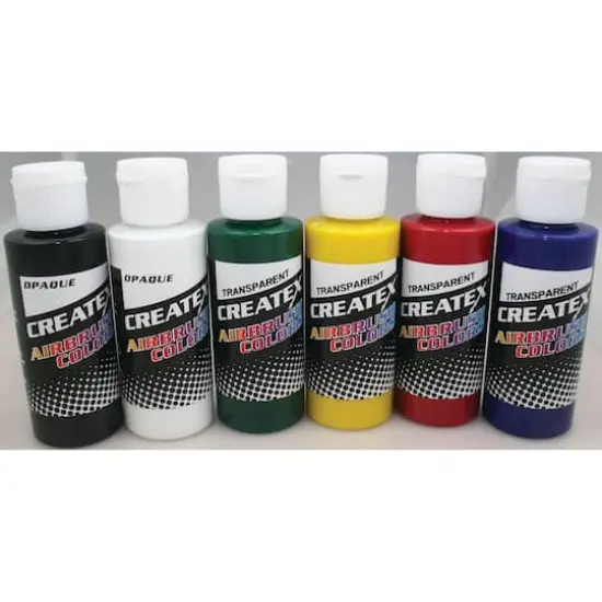 Createx&trade; Airbrush Color Primary 6 Color Set {3}