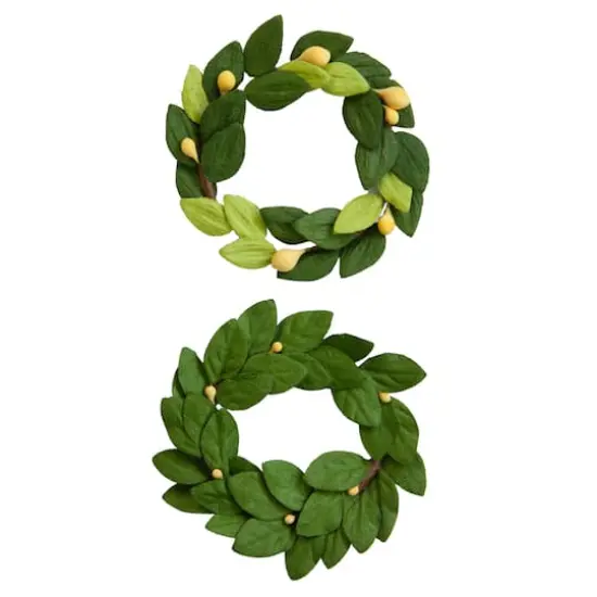 Green Paper Wreath Embellishments by Recollections&trade; {1}