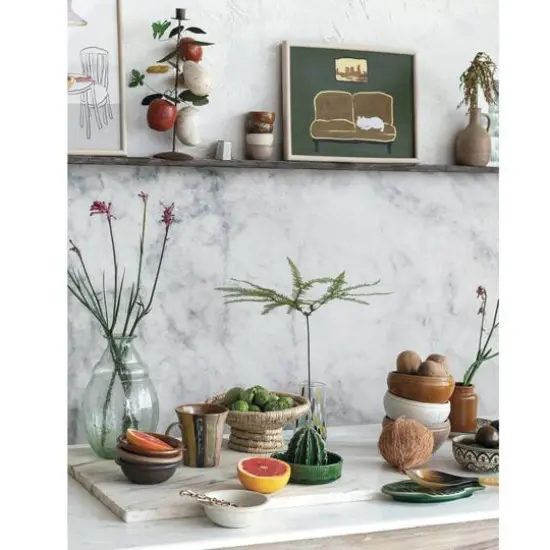 Hello Honey&reg; 8.75" Oval Natural Seagrass Tray {4}