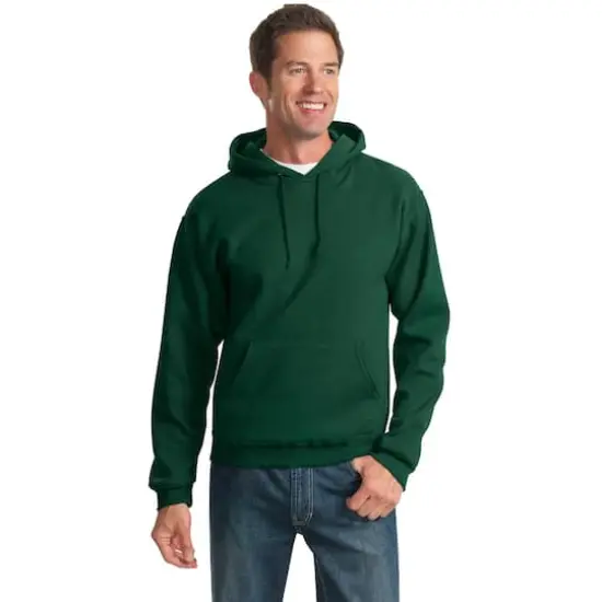 JERZEES&reg; NuBlend&reg; Unisex Pullover Hooded Sweatshirt Forest Green {4}