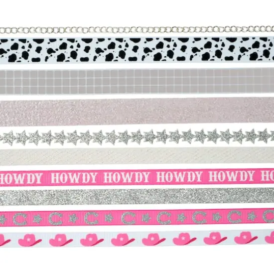 2yd. Disco Cowgirl Value Pack Ribbon by Celebrate It&reg; {4}