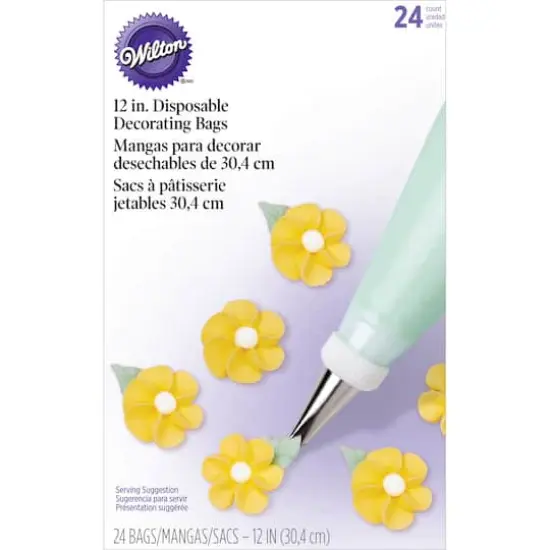 Wilton&reg; 12" Disposable Decorating Bags, 24ct. {1}