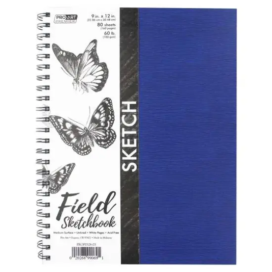 Pro Art&reg; Premium Wire-Bound Field Sketchbook, 9" x 12" {1}