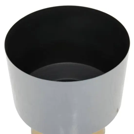 Grey Modern Planter, Set of 3" 11", 10", 9" {6}