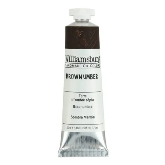 Williamsburg&reg; Artist Oil Colors, 37mL Brown Umber {1}