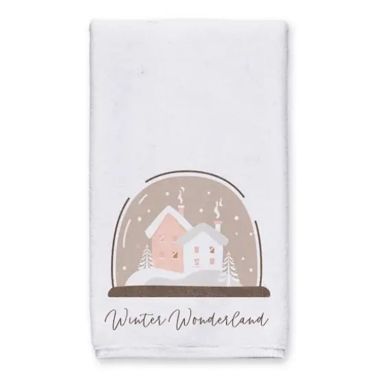 Winter Wonderland Snow Globe Tea Towels - Set of 2 {3}