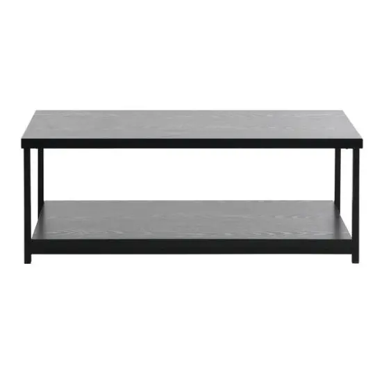Household Essentials 39" Jamestown Coffee Table Black {9}