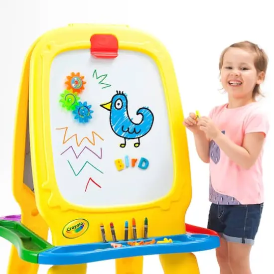Crayola&reg; Deluxe Magnetic Double-Sided Easel {4}