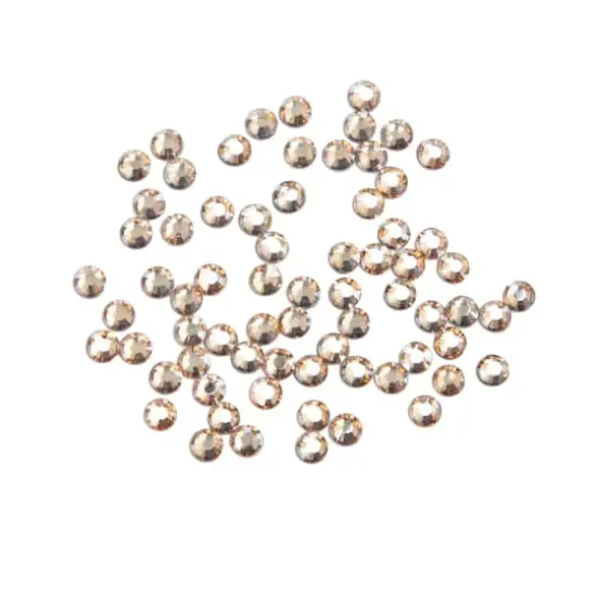 SS10 Round Hotfix Austrian Crystals by Bead Landing&trade;, 70ct. Golden Honey {1}