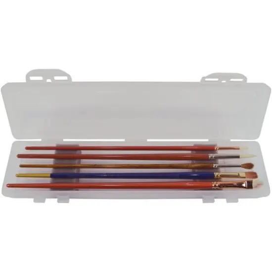 Pro Art&reg; 12.5" Clear Brush Box with Insert {3}