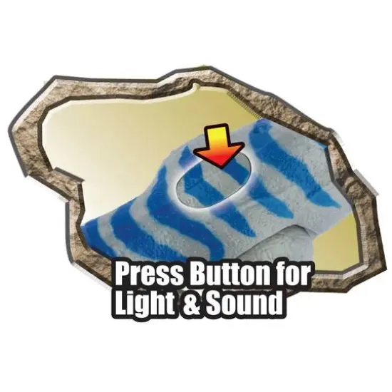 Red Box Toy Light & Sounds Pre-Historic Times: Dinosaur Playset with Walking T-REX {6}