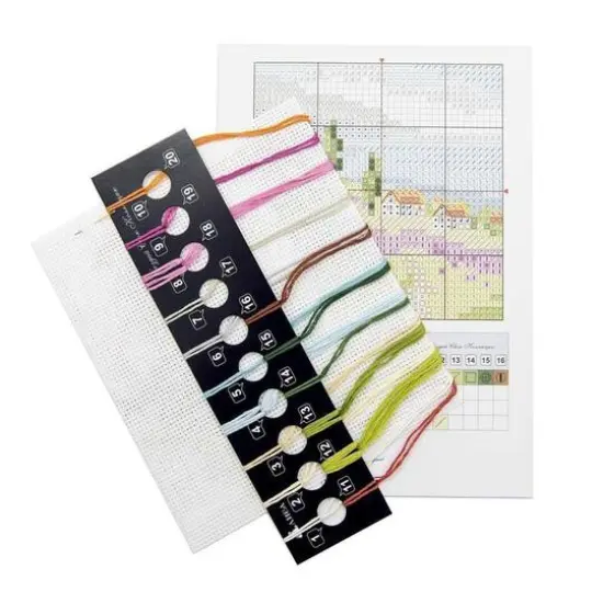 Alisa Lavender At The Sea Cross Stitch Kit {4}