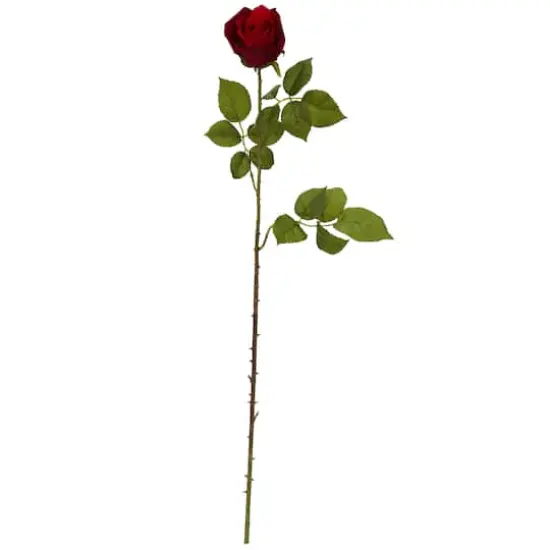 Elegant Red Rose Bud Stem, 6ct. {3}