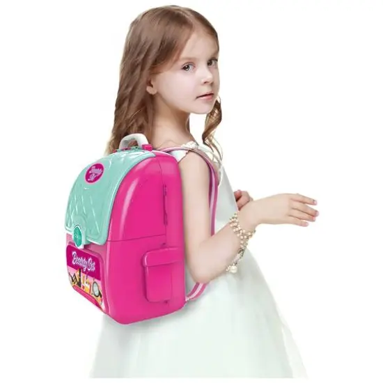 Kid Galaxy&reg; On the Go Backpack Pretend Vanity Play Set {3}