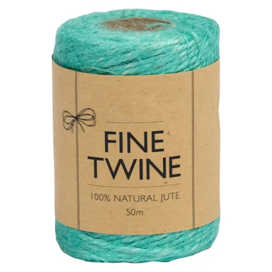 JAM Paper 1/8" x 54yd. Kraft Twine Aqua Blue {4}