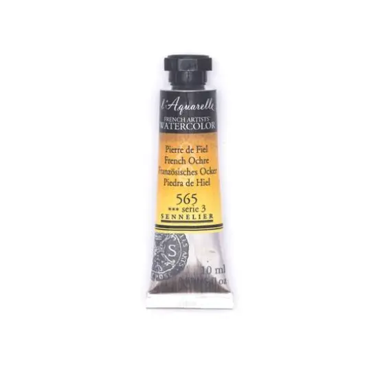 Sennelier French Artists' Watercolor, 10mL 565 French Ochre S3 {1}