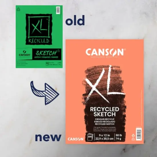 Canson&reg; XL&reg; Recycled Sketch Pad {4}