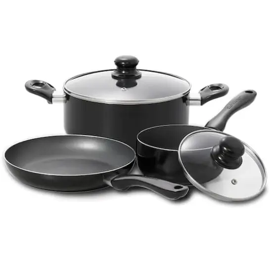 Starfrit Simplicity 5-Piece Cookware Set with Bakelite Handles {3}