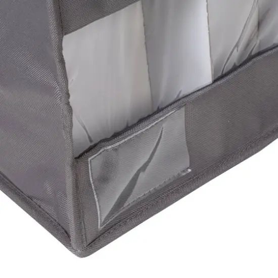 Honey Can Do Gray Stemware Storage Box {5}