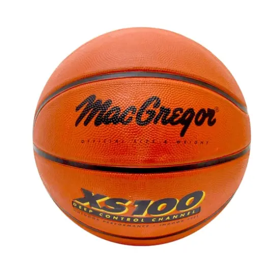 Hedstrom MacGregor XS-100 Size 7 Rubber Basketball {1}