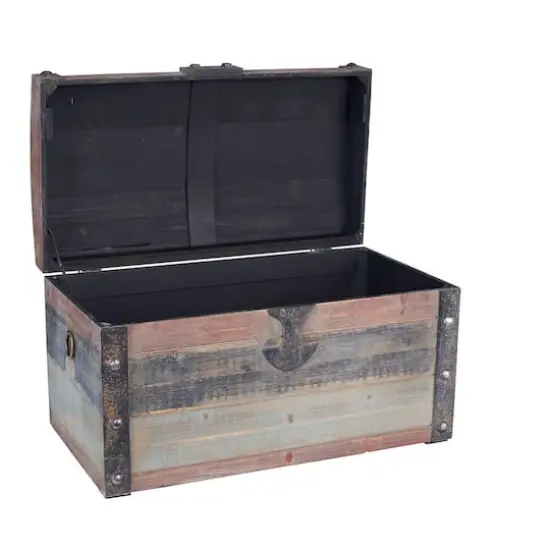 Household Essentials Weathered Decorative Trunk (Small) {7}
