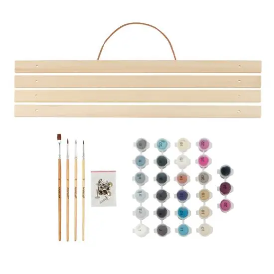 16" x 20" Celestial Witch Paint-by-Number Kit with Wood Display Hanger by Artist's Loft&reg; {5}